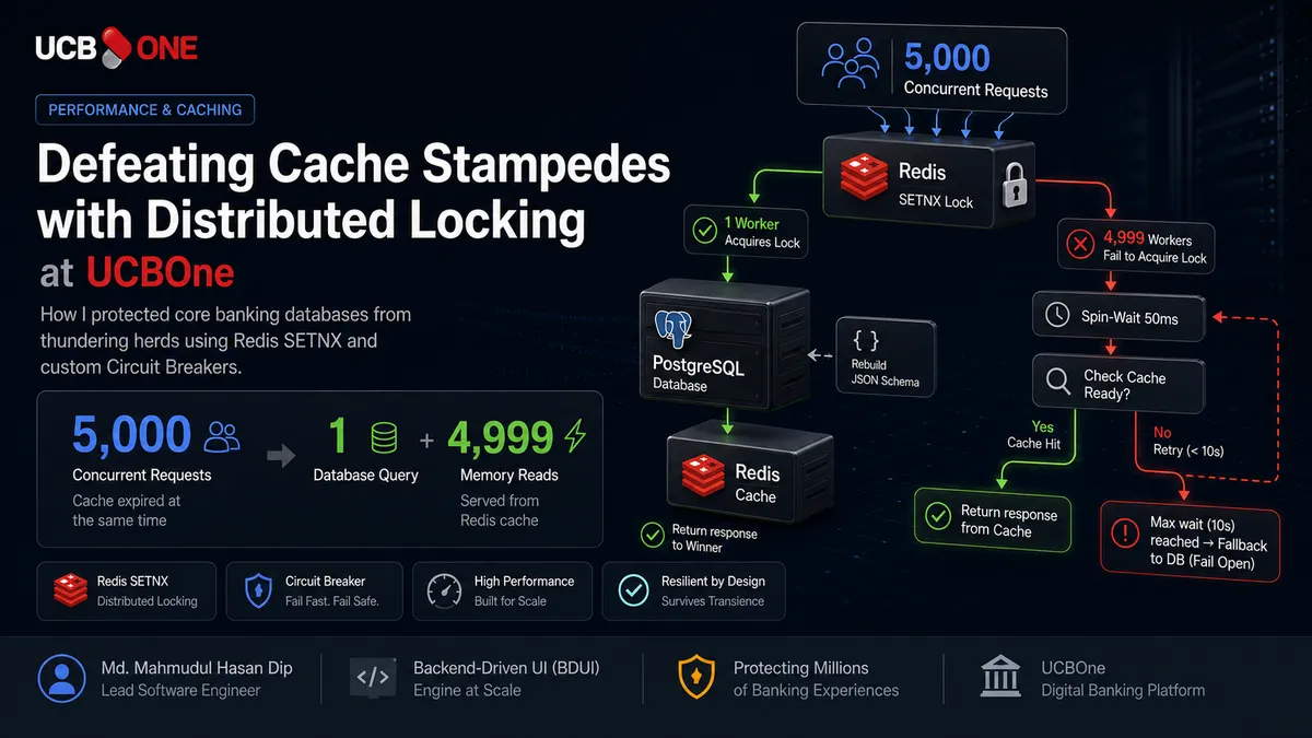 Cover for Defeating Cache Stampedes with Distributed Locking at UCBOne
