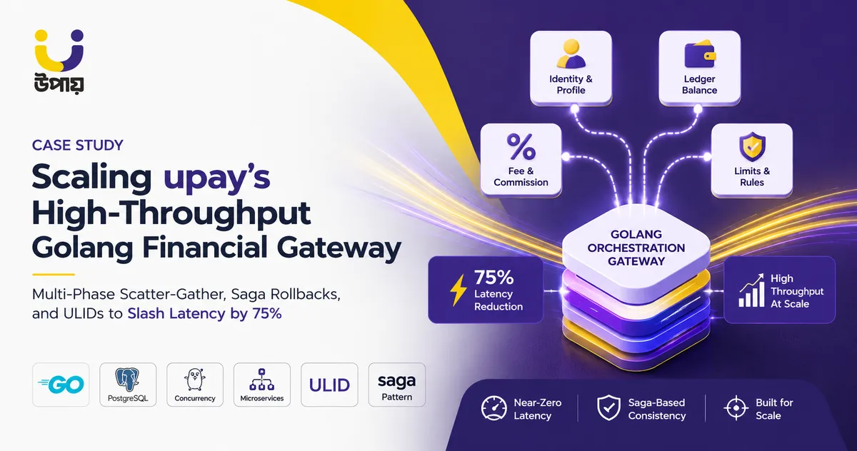 Cover for Scaling upay's High-Throughput Golang Financial Gateway