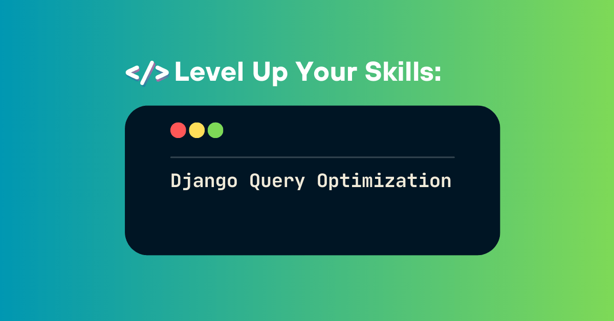 Django query optimization